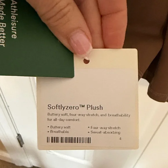 Halara Softlyzero Plush Brown Strappy Athletic Dress - Picture 5 of 7